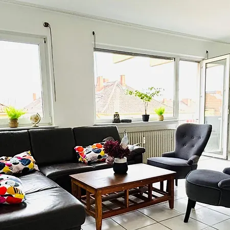 Daire Urban Workstay Worms, 3 Bedroom Parkplatz, Wlan *