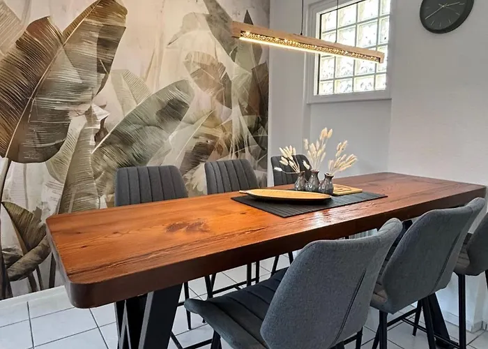 Daire Urban Workstay Worms, 3 Bedroom Parkplatz, Wlan Worms