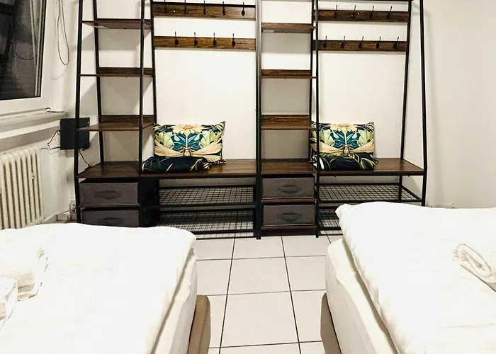 Urban Workstay Worms, 3 Bedroom Parkplatz, Wlan Daire Worms