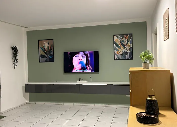 Daire Urban Workstay Worms, 3 Bedroom Parkplatz, Wlan Worms