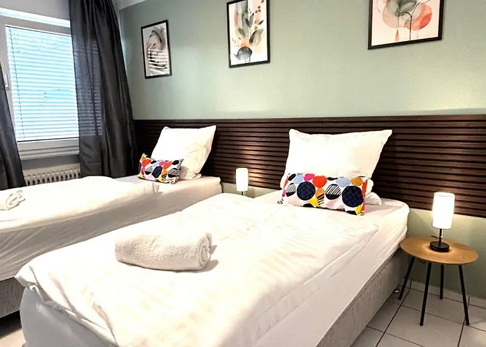 Urban Workstay Worms, 3 Bedroom Parkplatz, Wlan * Worms