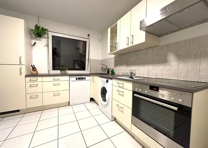 Urban Workstay Worms, 3 Bedroom Parkplatz, Wlan Daire Worms